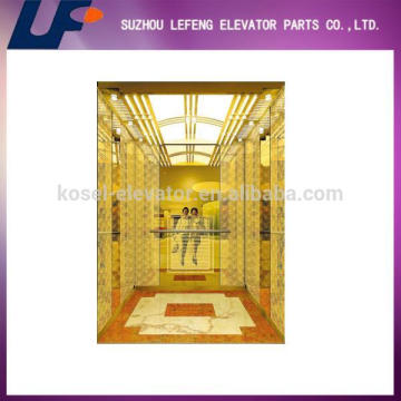 Elevator cabin decoration for passenger/Stainless steel Etching/Hairline